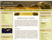 Tablet Screenshot of jambas.cz